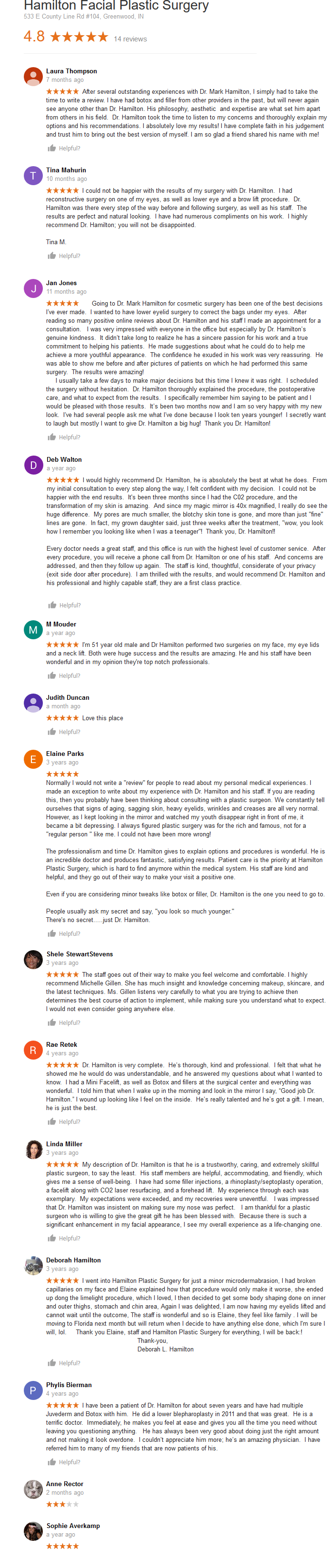 Hamilton Facial Plastic Surgery